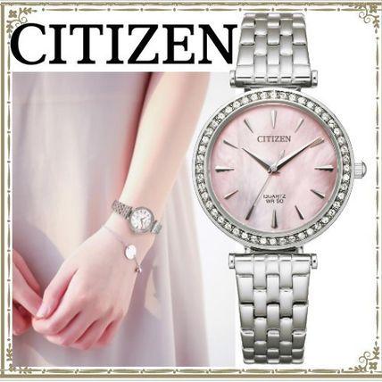 CITIZEN シチズン スワロフスキー 白蝶貝