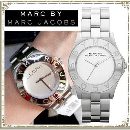 ボーイズサイズMARC JACOBS マークジェイコブス シルバー 時計