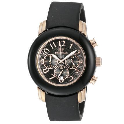 Folli Follie フォリフォリ レディース腕時計 WF9R001ZEK-BK