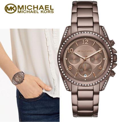 Michael Kors マルケルコース 人気色 Sable and Rose クロノグラフ