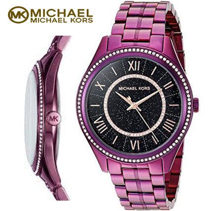 Michael Kors マルケルコース Women's Lauryn Plum Watch MK3724