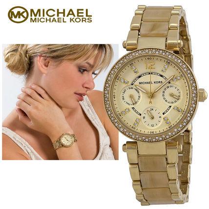 Michael Kors マルケルコース Two-Tone Glitz Parker Watch MK5842