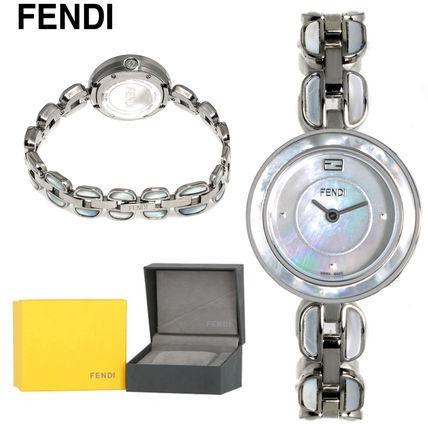 FENDI フェンディ My Way 白/マザーオブパール 素晴らしいケースデザイン