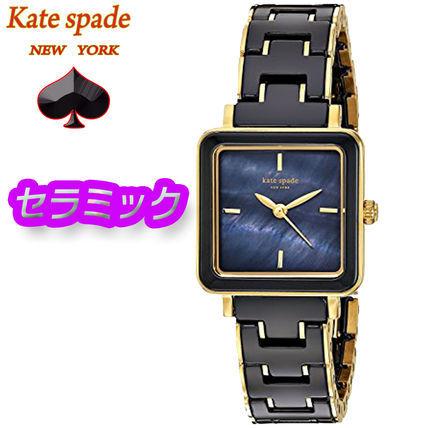 Kate Spade ケイトスペード ブラックブラック セラミック/ゴールド ksw1203