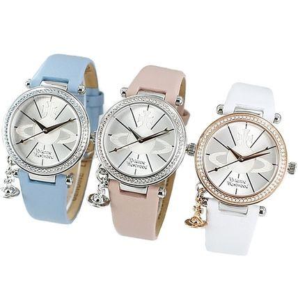 Vivienne Westwood ヴィヴィアンウエストウッド 時計 揺れるチャーム 水色