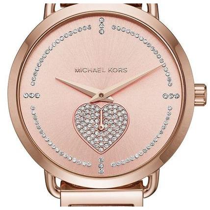 MICHAEL KORS マイケルコース パヴェストーン ハートブレスレット 
