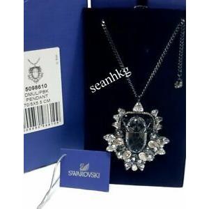 スワロフスキー Swarovski ネックレス おしゃれ 限定 レア Blacklight Pendant, Dark Color Crystal Authentic MIB 5098610