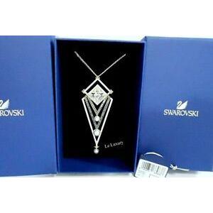 スワロフスキー Swarovski ネックレス おしゃれ 限定 レア Golden Pendant Long, Crystal Authentic 5266483