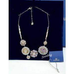 スワロフスキー Swarovski ネックレス おしゃれ 限定 レア Regeny Necklace, Flower Pastel Color Crystal RHS Authentic MIB 1128003