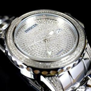 【売り切りお値下げ】 おしゃれ 腕時計 インビクタ インヴィクタ Invicta Subaqua Noma II 2.96 CTW Diamond Pave Automatic Steel 47mm Watch New 【2748819113】(98952円)