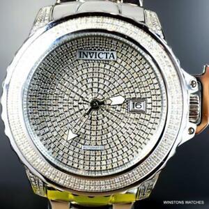 【売り切りお値下げ】 おしゃれ 腕時計 インビクタ インヴィクタ Invicta Subaqua Noma II 2.96 CTW Diamond Pave Automatic Steel 47mm Watch New 【2748819113】(98952円)