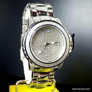 【売り切りお値下げ】 おしゃれ 腕時計 インビクタ インヴィクタ Invicta Subaqua Noma II 2.96 CTW Diamond Pave Automatic Steel 47mm Watch New 【2748819113】(98952円)