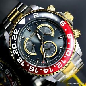 保証書付 おしゃれ 腕時計 インビクタ インヴィクタ Invicta Reserve Grand Diver Master Calendar 2 Tone Swiss Mvt Gray 47mm Watch New 宅送 Www Doctor Plan Com
