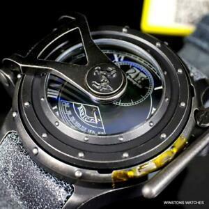 送料関税無料 Vintage Invicta インヴィクタ インビクタ 腕時計 おしゃれ 個性的 限定 レア 腕時計 おしゃれ Chatham Neu Uhr 52mm Leder Grau Mop Schwarz Mvt Swiss Dover メンズ腕時計
