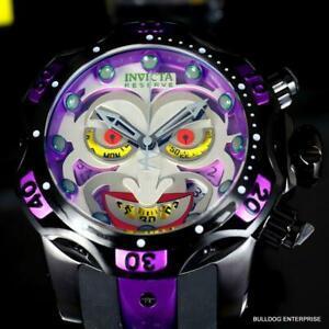 【初期/レア】 おしゃれ 腕時計 インビクタ インヴィクタ Invicta DC Comics Joker Venom Black Purple Swiss Mvt Chronograph 52mm Watch New 【LWH9036609622】(32530円)