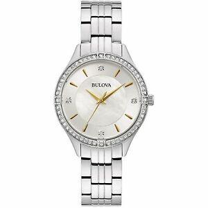ブローバ Bulova 腕時計 おしゃれ レア 98L282 Women's Steel Bracelet Wristwatch