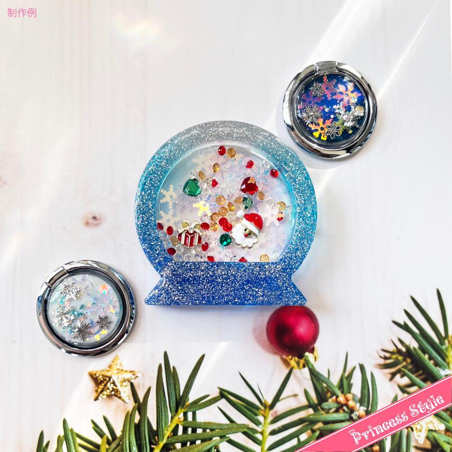 オーダー用ですNo.1008◇レジンパーツ♪カボションとチャームトップ♡Xmas