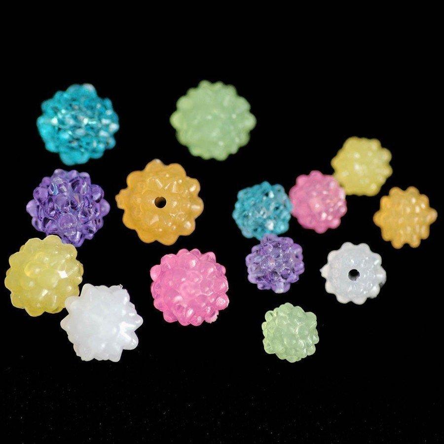 こんぺいとう パーツ 和風 ピアス ストラップ用 レジン 封入