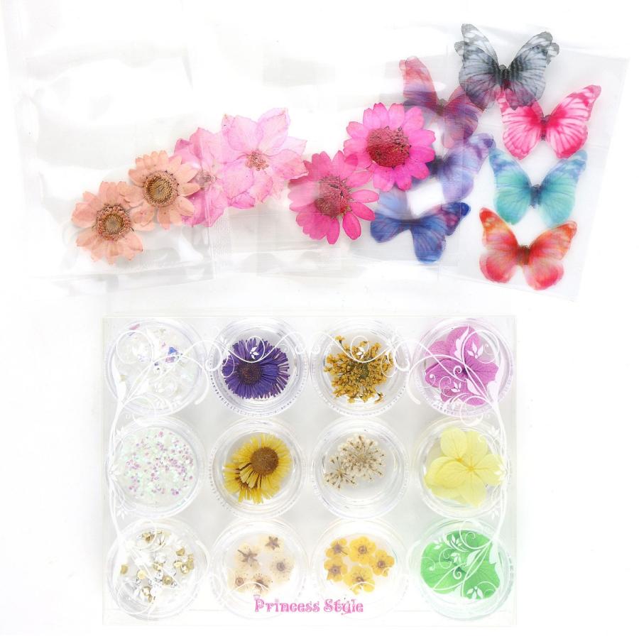 レジン用押し花セット 押し花 フラワー ホログラム 半円パール バタフライ 花 キット Yk 136 1 Princess Style ヤフー店 通販 Yahoo ショッピング
