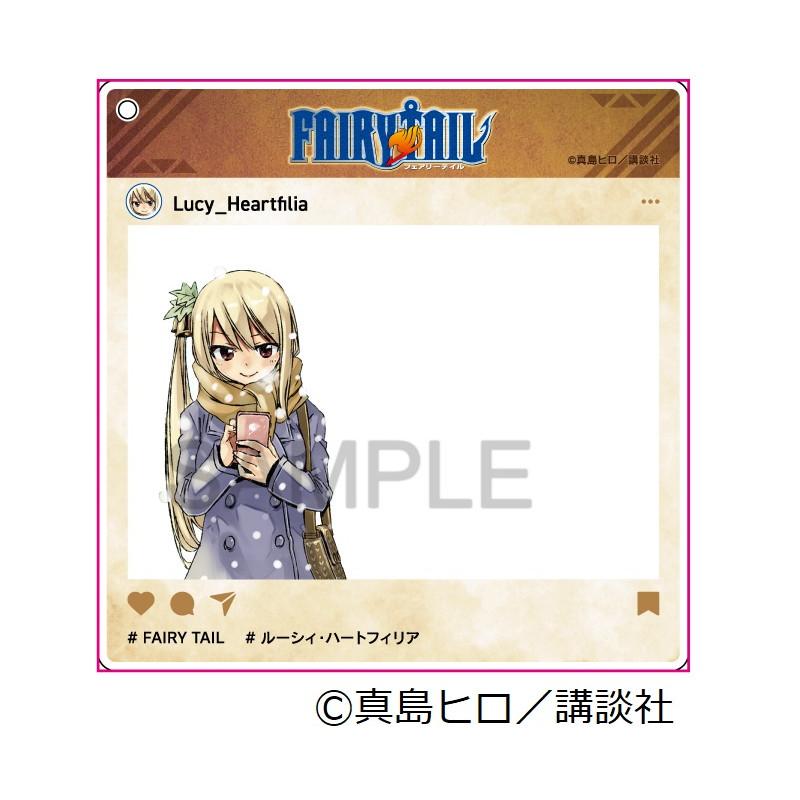 予約 08/04 発送予定】 FAIRY TAIL SNS風アクリルキーホルダー