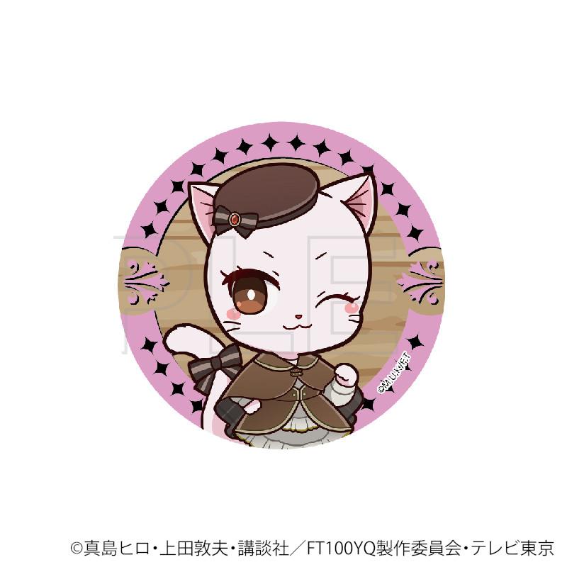 ☆ FAIRYTAIL ナツ キャラウムカフェ 缶バッジ ☆ マガジン ※レア！ TVアニメ『FAIRY TAIL 100年クエスト』 - ナツ・ドラグニル 場面