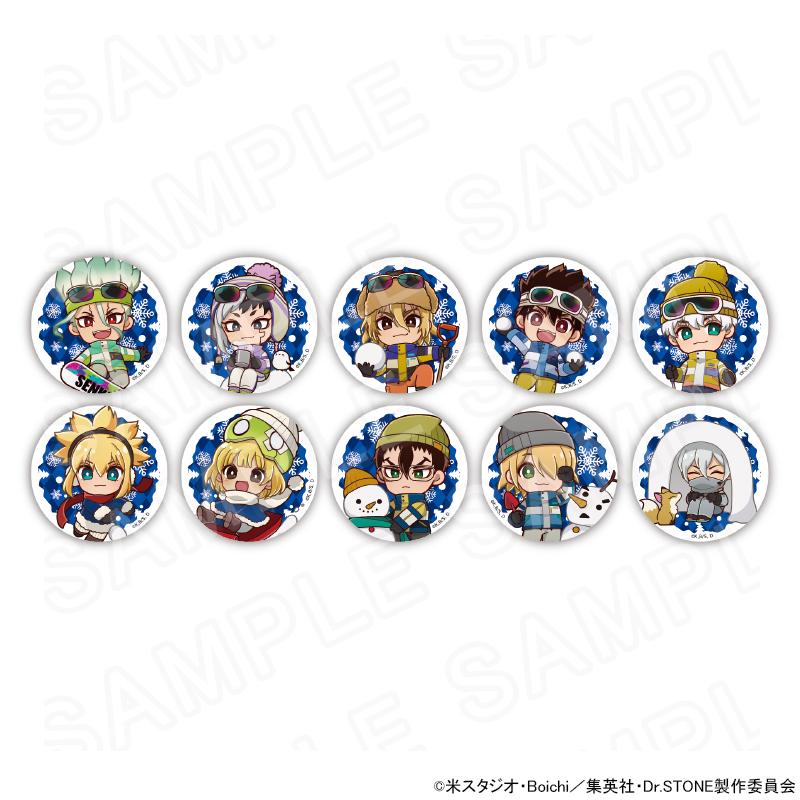 03/27 発送予定】 TVアニメ『Dr.STONE』 ミニキャラ缶バッジ