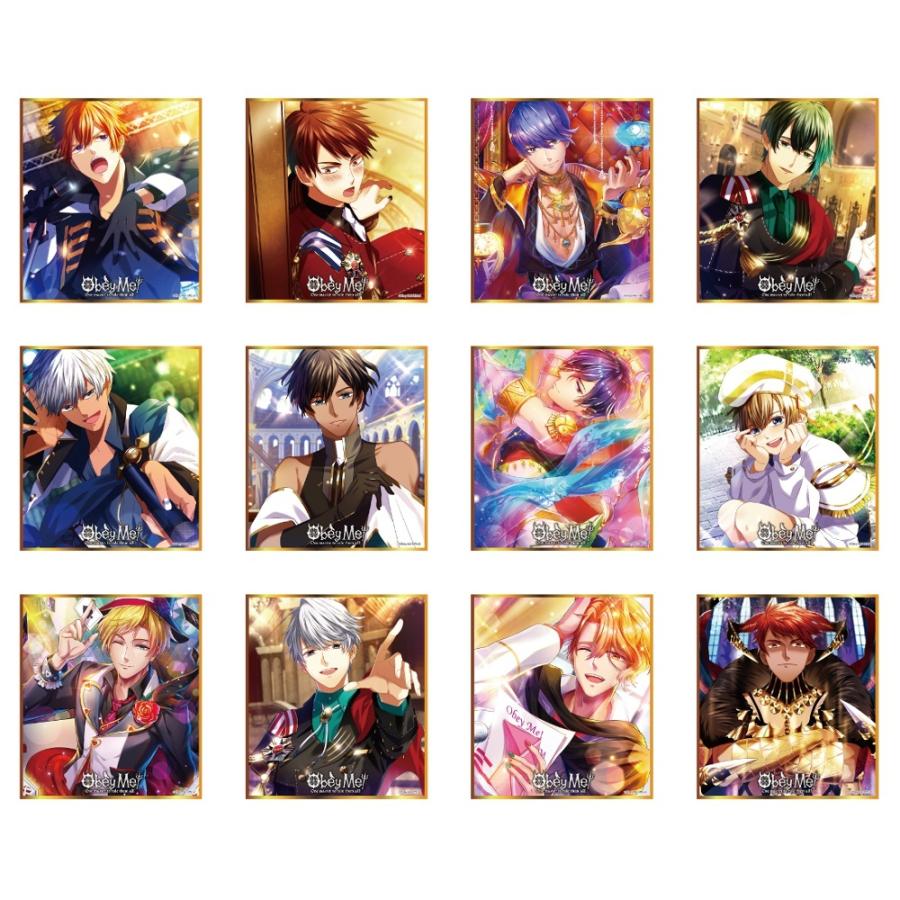 Obey Me トレーディングミニ色紙 ブラインド販売 Pri プリンセスカフェショップyahoo 店 通販 Yahoo ショッピング