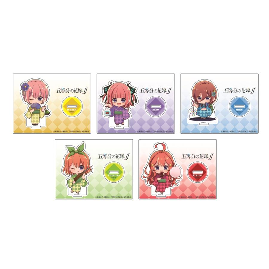 Tvアニメ 五等分の花嫁 ミニキャラアクリルスタンド コンプリートbox グッズ Box販売 Pri プリンセスカフェショップyahoo 店 通販 Yahoo ショッピング