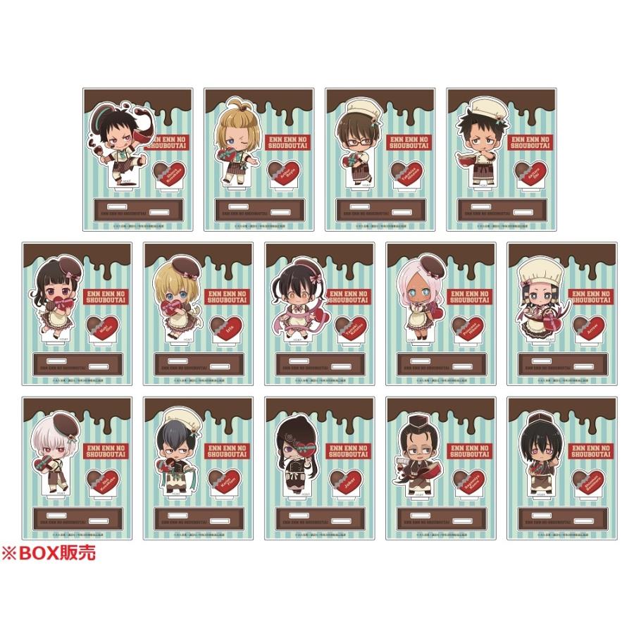 バレンタイン特典対象商品 Tvアニメ 炎炎ノ消防隊 バレンタイン パネル型 アクリルスタンド Box販売 グッズ Pri プリンセスカフェショップyahoo 店 通販 Yahoo ショッピング