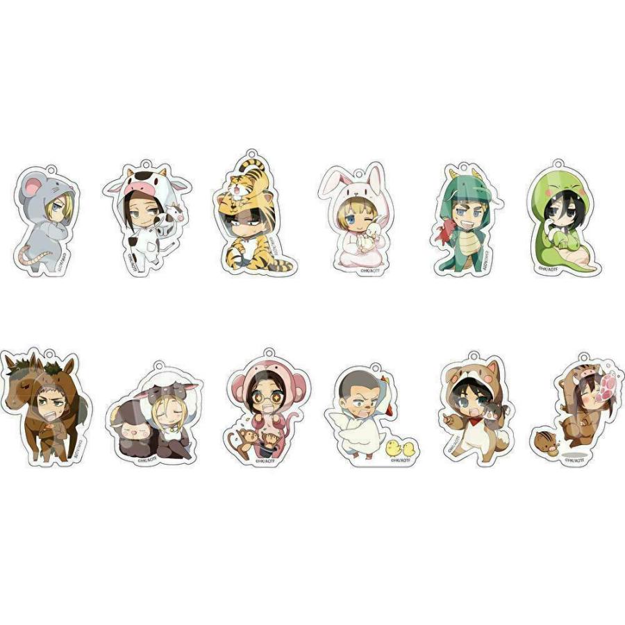 予約 12 25 頃入荷予定 進撃の巨人 干支アクリルキーホルダー ブラインド販売 Pri プリンセスカフェショップyahoo 店 通販 Yahoo ショッピング