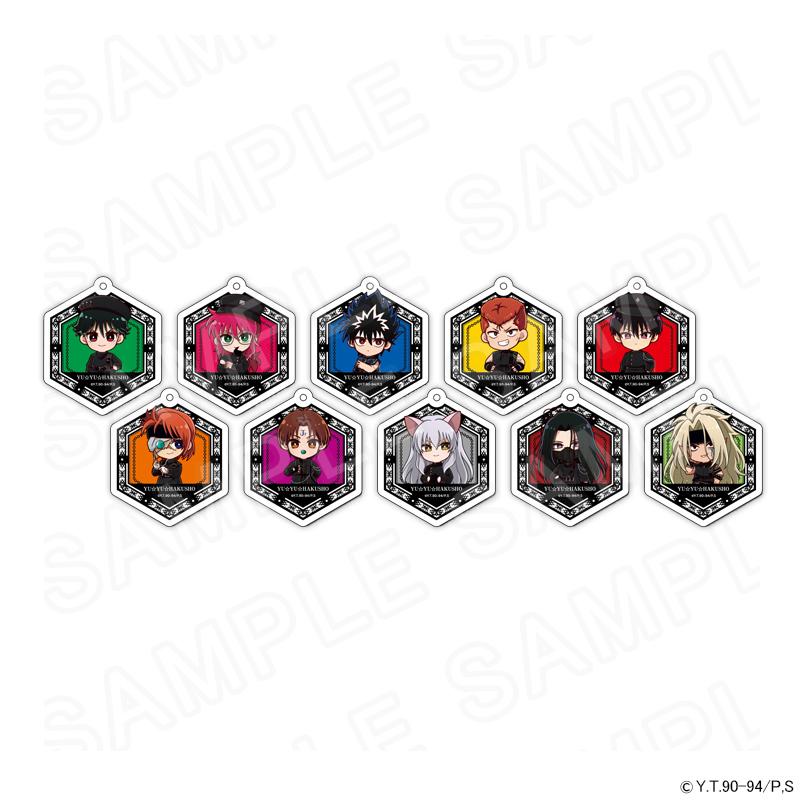 02/06 発送予定】 幽☆遊☆白書 ミニキャラアクリルキーホルダーパンク