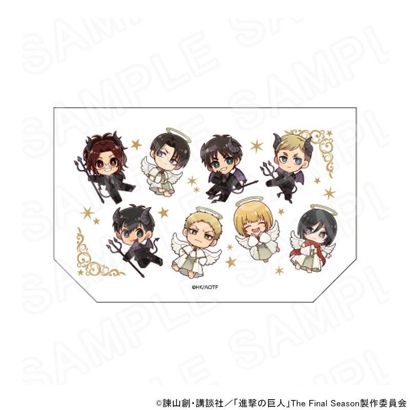 進撃の巨人 ポーチ 天使と悪魔Ver. グッズ : プリンセスカフェショップ
