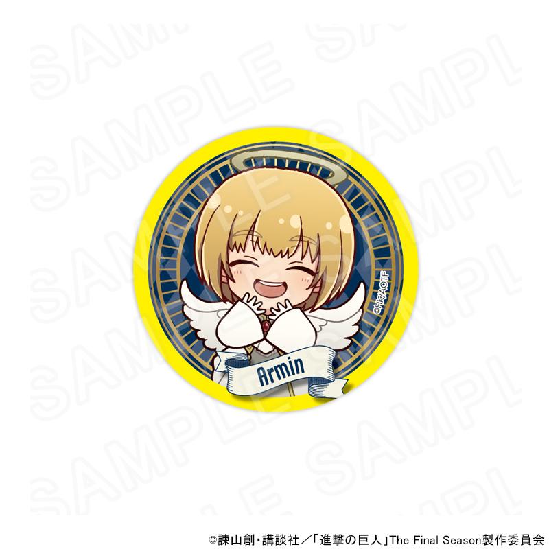 05/20 入荷予定】 進撃の巨人 ミニキャラ缶バッジ 天使と悪魔Ver 05/20 入荷予定】 進撃の巨人 ミニキャラ缶バッジ 天使と悪魔Ver