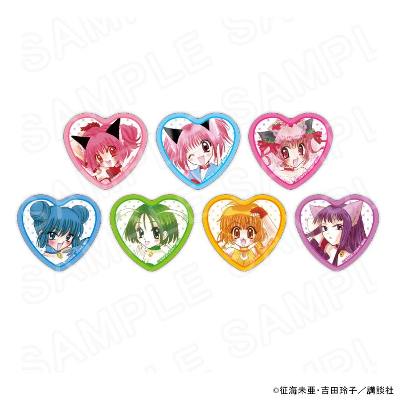 03/23 発送予定】 「東京ミュウミュウ」 ハート型缶バッジ ※ブラインド