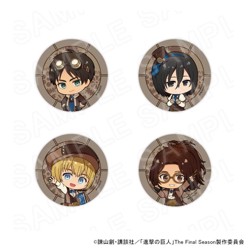 進撃の巨人 リヴァイ 缶バッジ ホロ缶バッジ 幼少期 20点セット 【 11