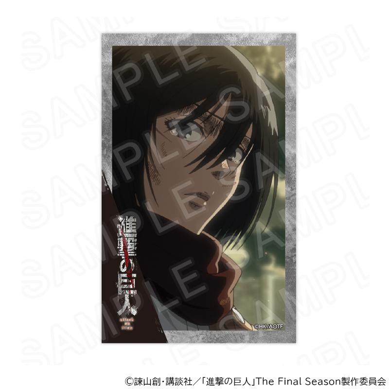 （レア）進撃の巨人　カラコレ　４種セット 進撃の巨人 コレクターズカード | 株式会社フォルテ