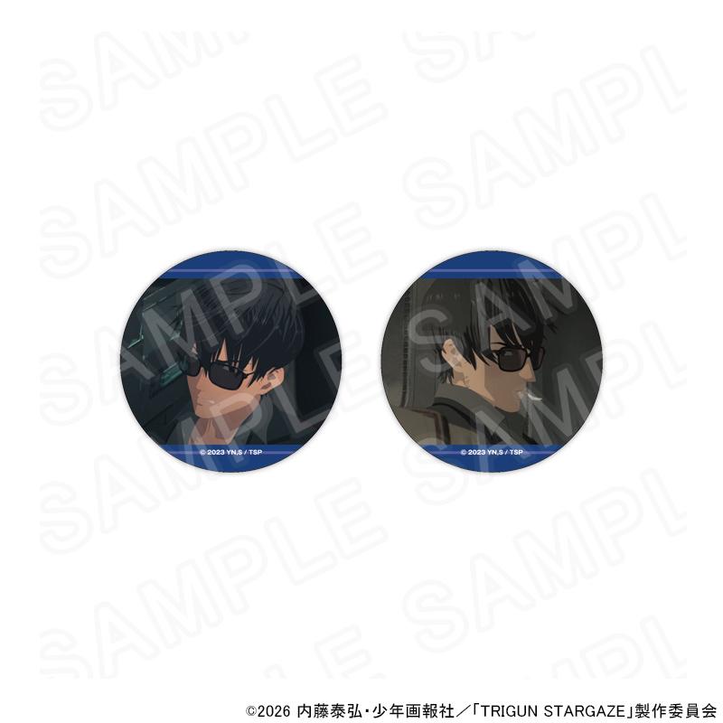 08/05 発送予定】 TVアニメ「 TRIGUN STARGAZE 」 場面写缶バッジ