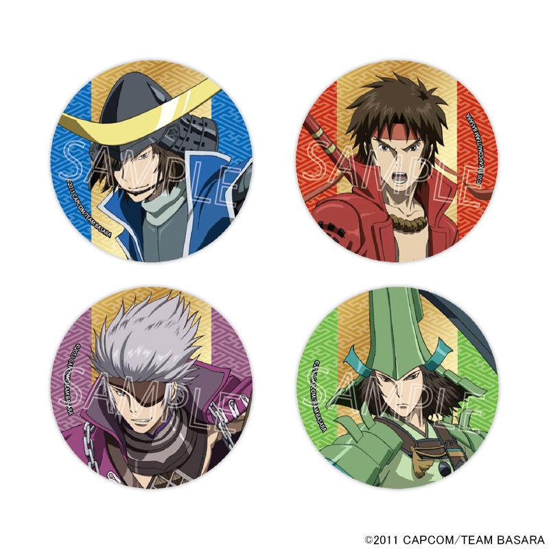 アニメ『戦国BASARA』 〜ホワイトクリスマス〜 缶バッジ ※ブラインド