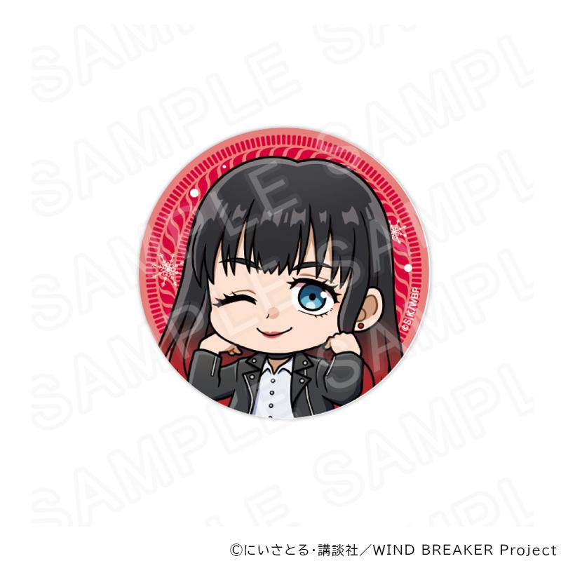 06/03 発送予定】 TVアニメ『WIND BREAKER』ミニキャラ缶バッジ（冬