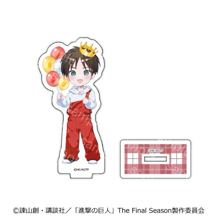 07/03 発送予定】 進撃の巨人 ミニキャラアクリルスタンド エレン