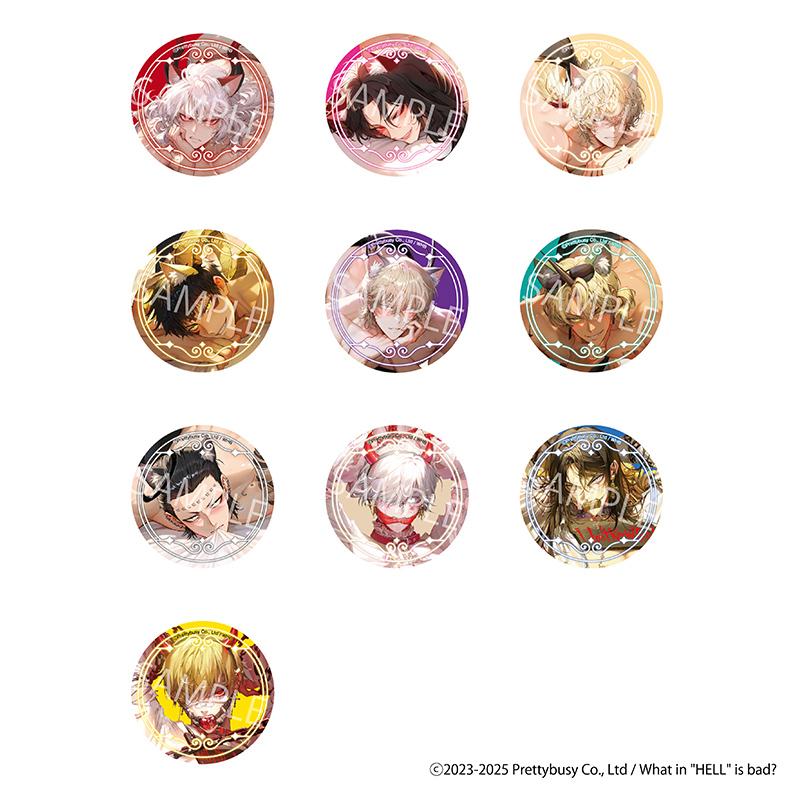 定価以下　地獄のどこが悪い？　ヘルバ　缶バッジ　アスモデウス　アイドル 地獄のどこが悪い？WHB アスモデウス 缶バッジ - メルカリ