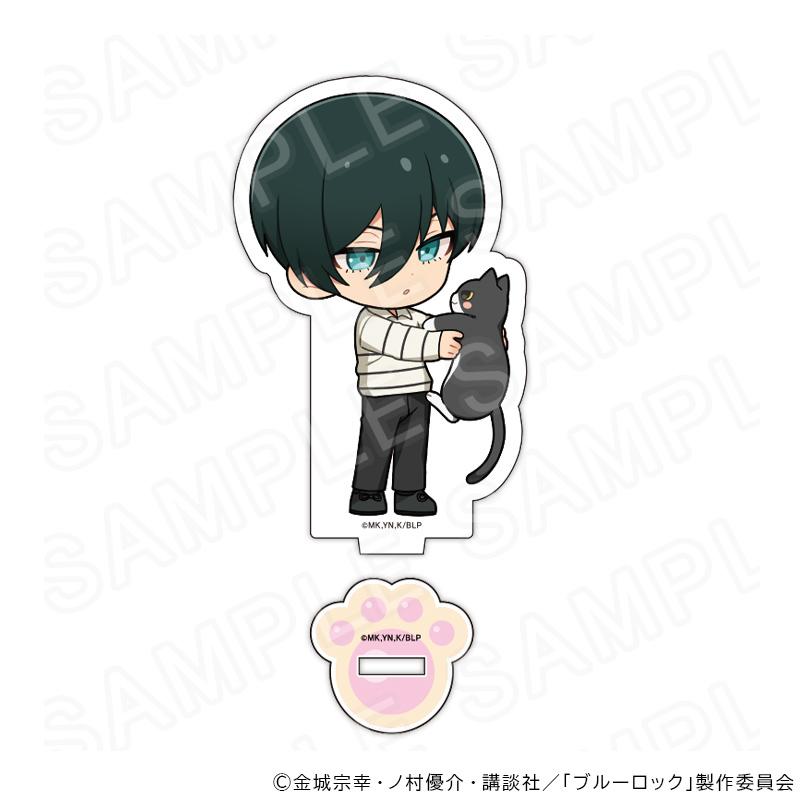 【レア】ブルーロック 糸師冴 糸師凛 プリンセスカフェ アクリルバッジ 原作絵 06/13 発送予定】 TVアニメ『ブルーロック』 アクリルスタンド 猫の日