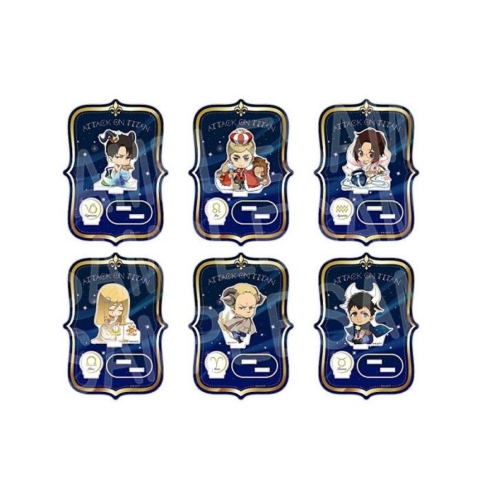ご予約 6 全国一律送料無料 15発売予定 進撃の巨人 星座アクリルスタンド グッズ Box販売 B