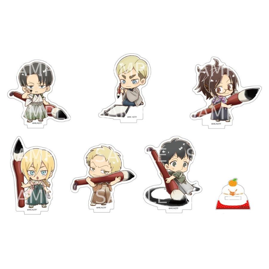 進撃の巨人 アクリルスタンドボックス (正月) | j-hobby Collection