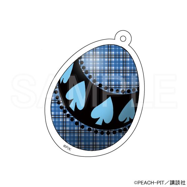 予約 11/06 発送予定】 しゅごキャラ！ たまご型アクリルキーホルダー