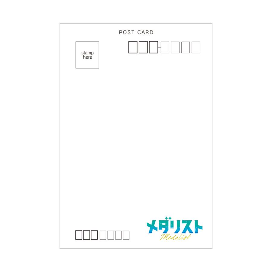 予約 05/21 入荷予定】 メダリスト ポストカード9枚セット 予約 05/21 入荷予定】 メダリスト ポストカード9枚セット