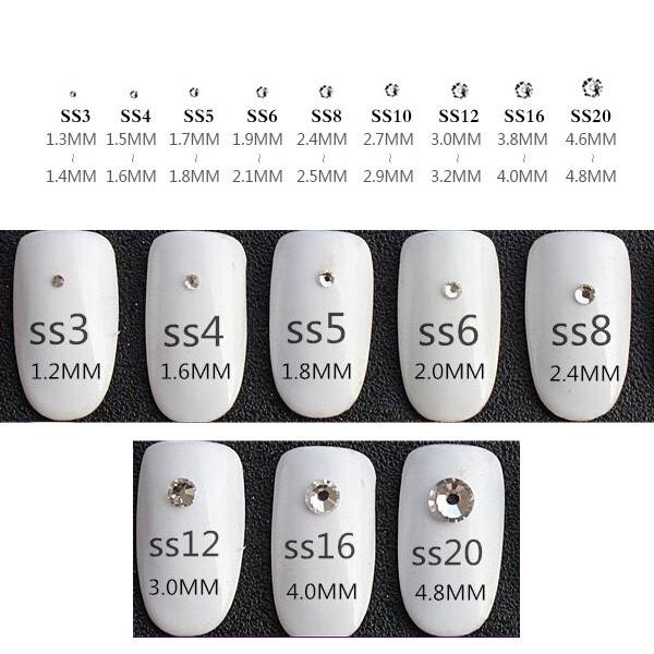 ラインストーン クリスタルストーン ネイル パーツ ストーン