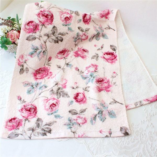 フェイスタオル おしゃれ かわいい 40 Offの激安セール 花柄 ローズ柄 母の日ギフト 薔薇雑貨 ボタニカル 姫系