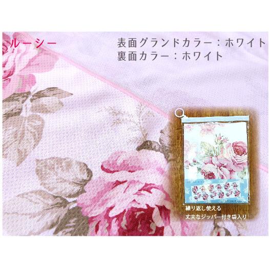 冷感タオル クールタオル おしゃれ 日本製 かわいい 冷感タオル おすすめ マフラータオル 冷却タオル 薔薇 ローズ柄｜princessrose03｜03