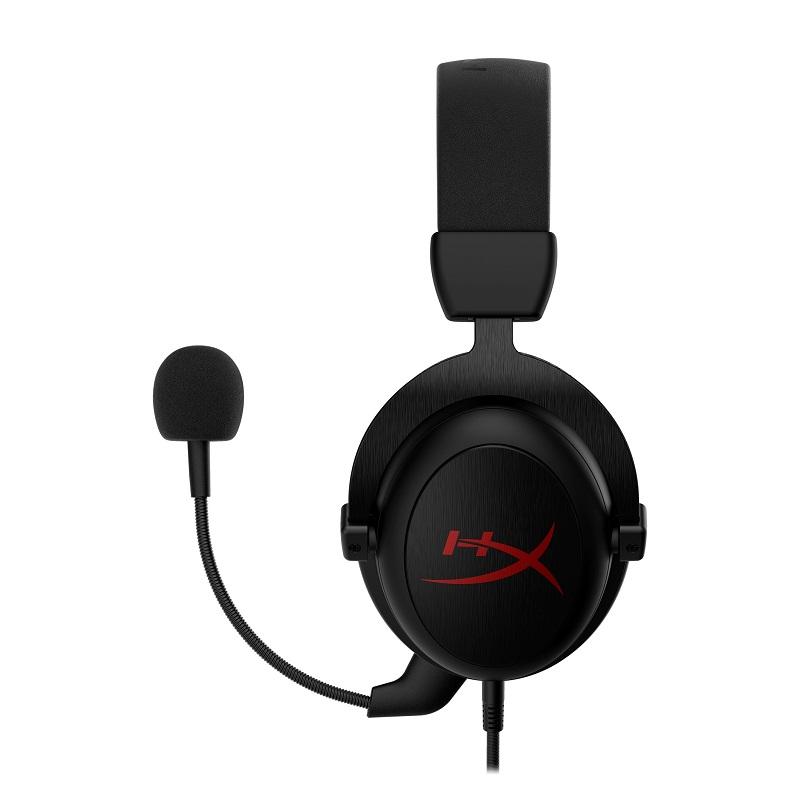 HyperX Cloud Core + 7.1ゲーミングヘッドセット ブラック DTS Headphone:X対応 4P4F2AA-DTS ハイパーエックス 有線 マイク付き 指向性マイク PC PS5 PS4｜princetondirect｜06